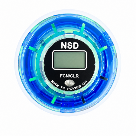 Кистевые тренажеры NSD Powerball 250Hz Blue с подсветкой и счетчиком