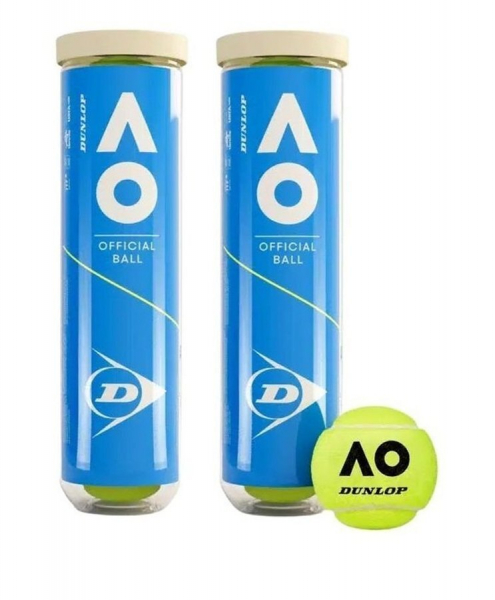 Теннисные мячи Dunlop Australian Open, 4 мяча